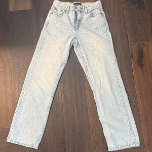 Aeropostale Light Blue High Rise Baggy Jeans